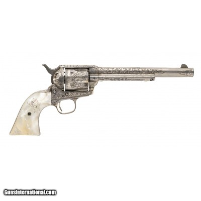 "Beautiful New York Engraved Colt Single Action Army .45 Long Colt (12348110)(DTX)" - Image 7 of 7