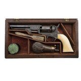 "Beautiful Cased Factory Engraved Colt 1849 Pocket (AC543)" - 1 of 11