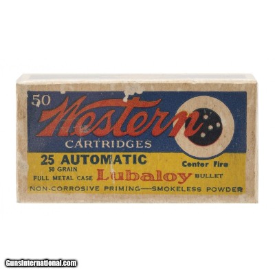 ".25 Automatic CF 50gr Lubaloy Bullet (AM1068)"