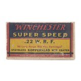 ".22W.R.F. ""Remington Special"" Super Speed (AM333)" - 1 of 2