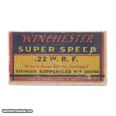 ".22W.R.F. ""Remington Special"" Super Speed (AM333)"