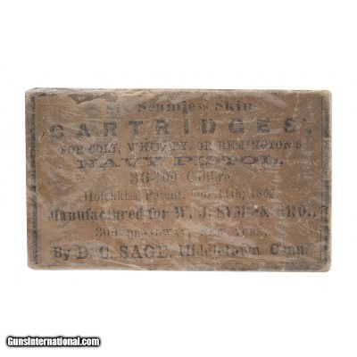 ".36-100 Caliber for Navy Pistol (AM383)"