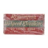".22 LR HI-Speed Kleanboe Cartridges (AM305)" - 1 of 2