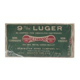 "9m\m Luger 124gr Kleanbore (AM246)" - 1 of 2