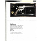 "Rare Factory Engraved Raphael Six Shot Double Action Revolver (AH8170)" - 2 of 12