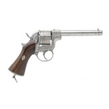 "Rare Factory Engraved Raphael Six Shot Double Action Revolver (AH8170)" - 11 of 12