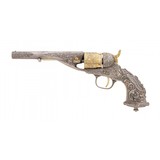 "Beautiful Engraved Colt 1862 Pocket Navy W/ Tiffany Grips (AC499)" - 1 of 6