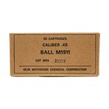 ".45Cal, Ball M1911 (AM364)"