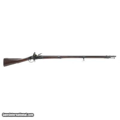 "U.S. Model 1808 Surcharged Lock Plate musket .69 caliber (AL8152)"