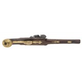 "Brass Barreled British Flintlock Pistol (AH8338)" - 7 of 8