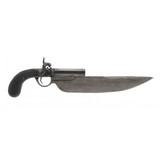 "Unmarked Knife Pistol Unwin and Rodgers Marked Sheath (AH8250)" - 1 of 13
