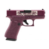 "Glock 43X ""Black Cherry & Paisley"" 9mm (NGZ2023) NEW" - 1 of 3