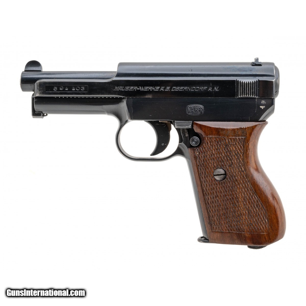 Mauser 1934 Pistol 32 Acp Pr62442 3725