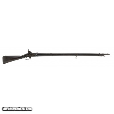 "Pre-1812 Late Production Whitney musket with Ward Conversion .69 caliber (AL8112)"