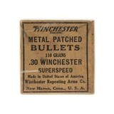 ".30 Winchester Metal Patched Bullets (AM1510)"