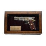 "Tex Hill Tribute Colt Government Pistol .45 ACP (C18531)" - 1 of 7