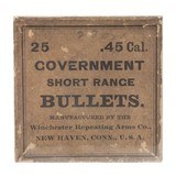 ".45 Cal. Government BULLETS (AM1522)" - 1 of 2
