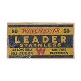 "22LR Winchester Leader Cartridges (AM1543)" - 1 of 2