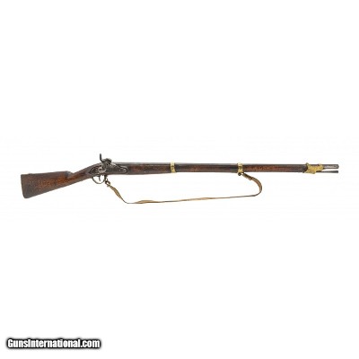 "Identified Potsdam Model 1809 converted percussion Musket .70 caliber (AL8126) DTX"