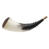 "Modern Made Small Powder Horn (MIS1886)" - 1 of 4