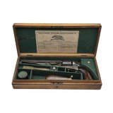 "Beautiful Cased Factory Engraved Colt 1851 Square Back Navy (AH8345)" - 4 of 11