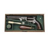 "Beautiful Cased Factory Engraved Colt 1851 Square Back Navy (AH8345)" - 1 of 11