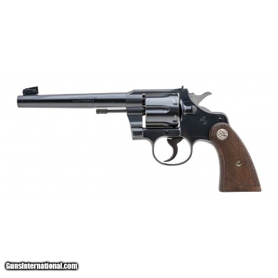 "Colt Officers Model Heavy Barrel Revolver .32 Colt (C18533)"