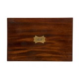 "Beautiful Cased English Box Lock Pistol by Cowan (AH8346)" - 3 of 17