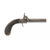 "Beautiful Cased English Box Lock Pistol by Cowan (AH8346)" - 17 of 17