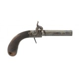 "Beautiful Cased English Box Lock Pistol by Cowan (AH8346)" - 10 of 17