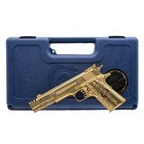 "Colt Gold Cup Custom Gold Engraved AVP Pistol .45 ACP (NGZ3450) NEW" - 2 of 7