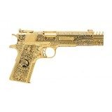 "Colt Gold Cup Custom Gold Engraved AVP Pistol .45 ACP (NGZ3450) NEW" - 1 of 7