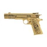 "Colt Gold Cup Custom Gold Engraved AVP Pistol .45 ACP (NGZ3450) NEW" - 7 of 7