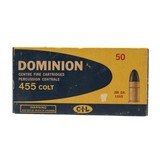 "455 Colt 265gr Dominion (AM1534)" - 1 of 2