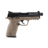 "Smith & Wesson M&P 22C FDE Pistol .22 LR (NGZ149) New" - 1 of 3