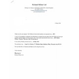 "Rare ID'd Cased Webley Fosbery 7.5"" Target Model .455 (PR63450) (CONSIGNMENT)" - 3 of 15