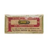 ".32 S&W CF Cartridges by Peters (AM1560)" - 1 of 2