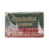 "9m/m 124gr Remington Vintage Cartridges (AM1569)" - 2 of 2
