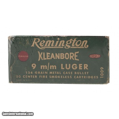 "9m/m 124gr Remington Vintage Cartridges (AM1569)"