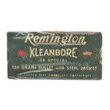 ".38 Special Remington 158gr Cartridges (AM1570)" - 1 of 2