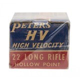 "22LR Peters High Velocity HP (AM1556)" - 2 of 2