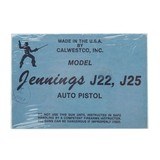 "Jennings J22,J25 Factory Empty Box (AM1596)" - 1 of 1