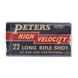 "Peters 22LR Shot Cartridges (AM1558)" - 1 of 2