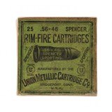 ".56-46 Spencer RF Cartridge Empty Box (AM1618)" - 1 of 2