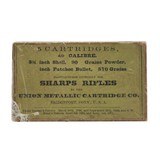 "40 Calibre Sharps Rifle Empty Cartridge Box (AM1621)" - 1 of 1
