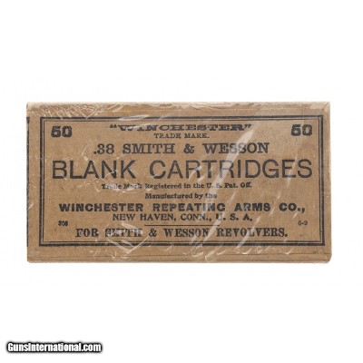 ".38 S&W BLANK Cartridges (AM1631)"