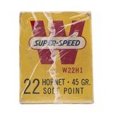 "22 Hornet 45gr SP Bullet (AM1637)" - 2 of 2