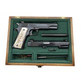 "Colt Custom Engraved 1911 .45ACP with .22LR Conversion (C11857)" - 1 of 13