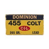 "455 Colt Cartridges by Dominion (AM1552)" - 2 of 2