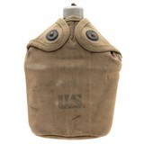 "WWII US Military Canteen (MM3086)" - 1 of 4